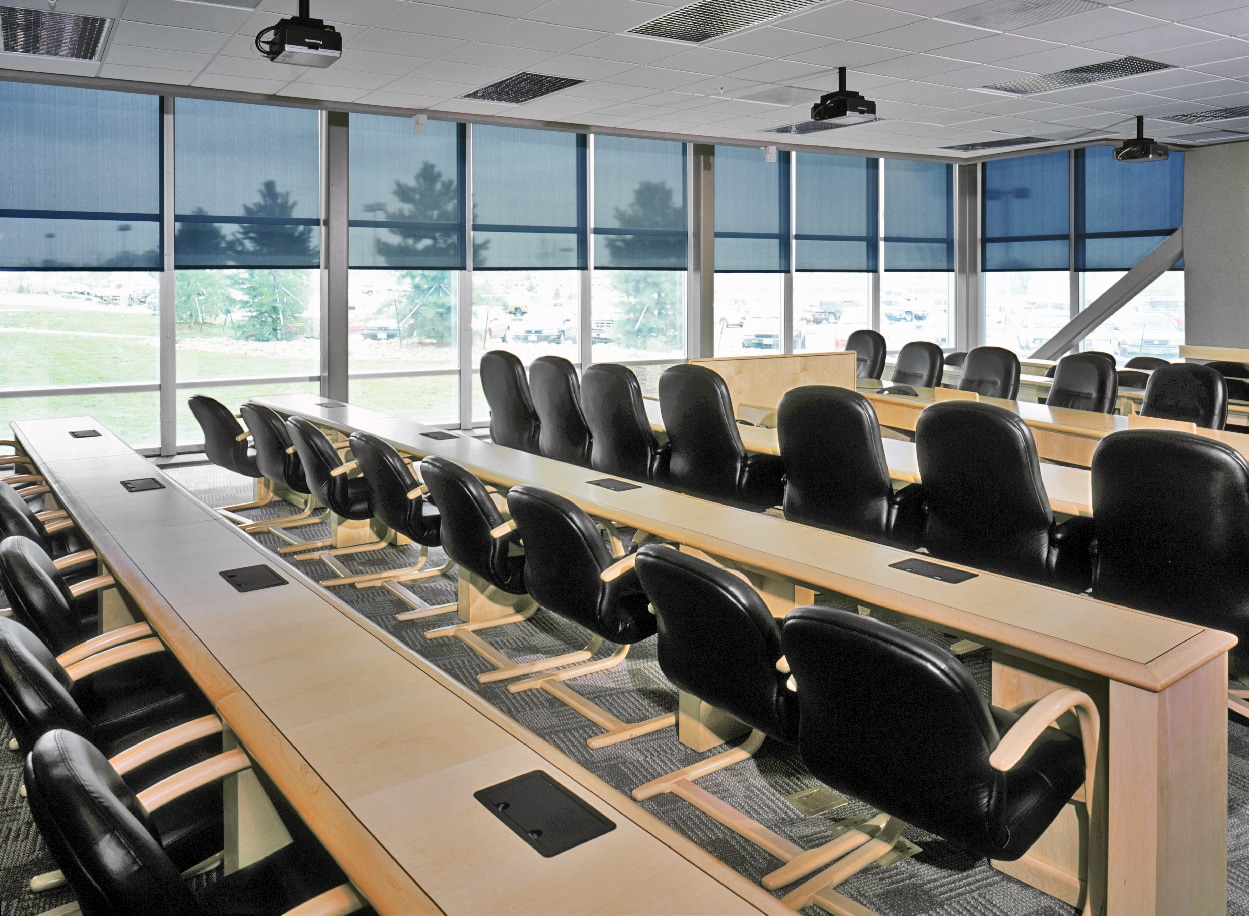 Solar Shades Meeting Room